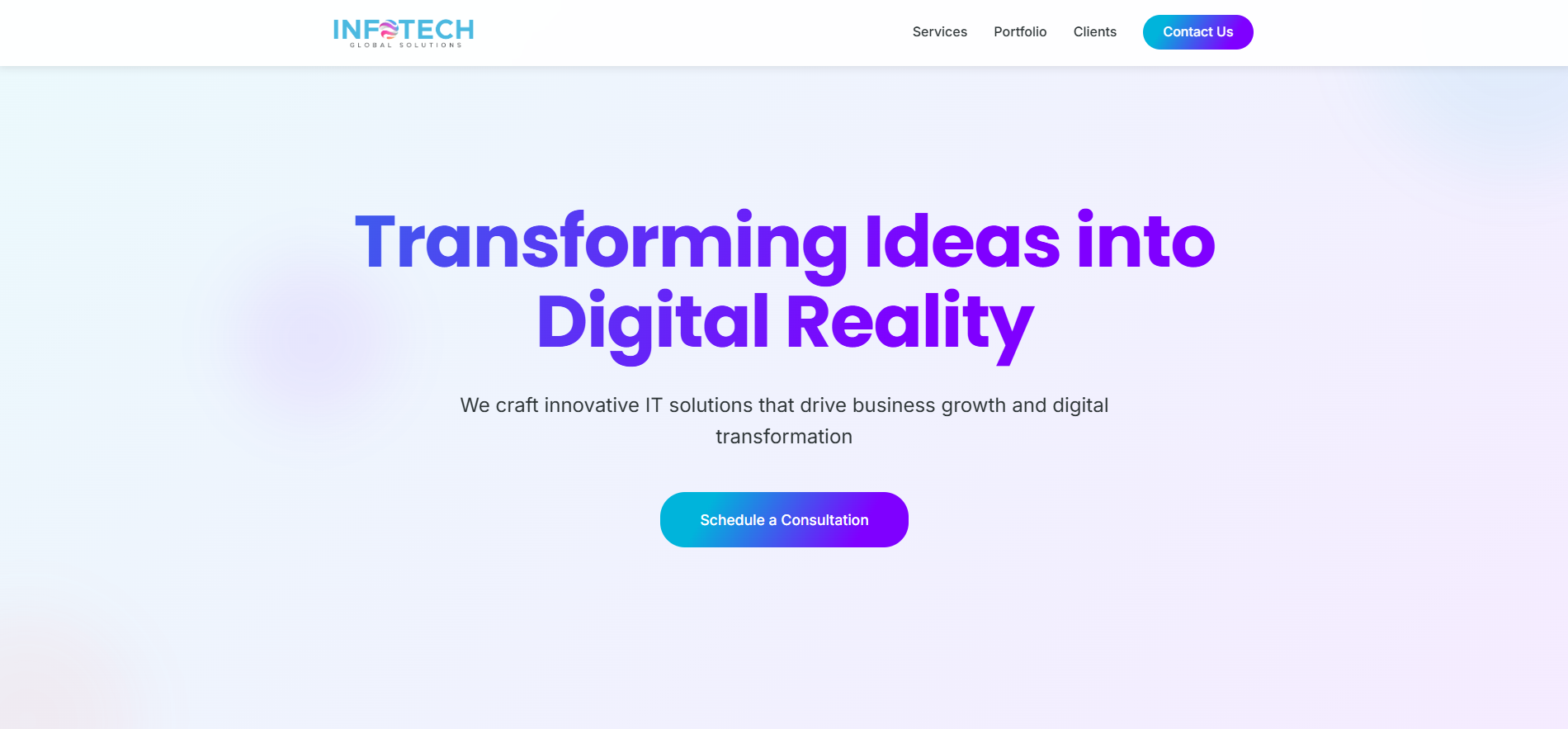 InfotechGS Website